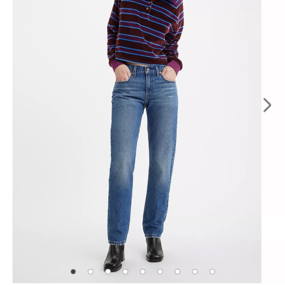 Levi’s Middy Straight - Dark Wash